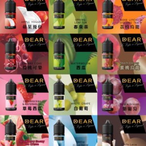 【高品質小煙油】DEAR系列30ml小煙油 #3.0%/#0 正品 臺灣現貨