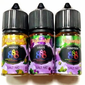 新 Vaporshill 888系列 馬來西亞V版煙油30ml正品芒果冰沙/葡萄/哈密瓜