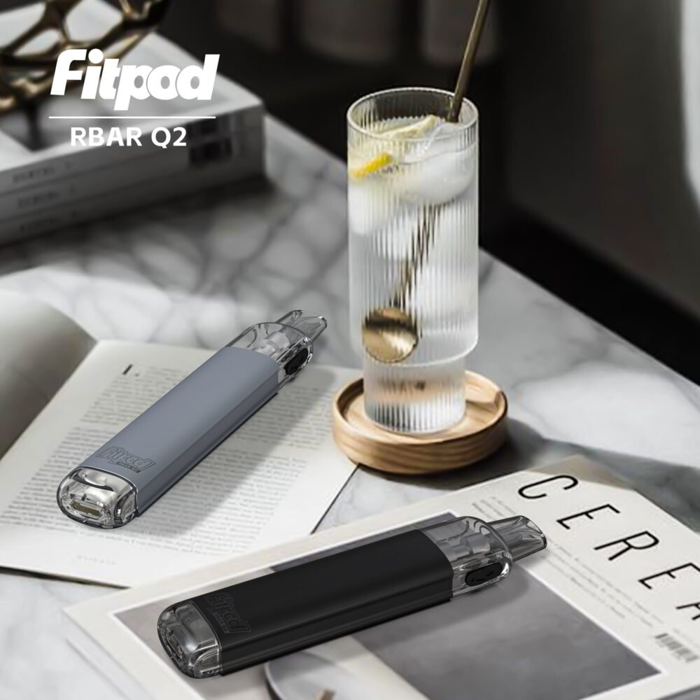 Fitpod RBAR Q2 可重複注油一次性|拋棄式小煙 Type-C充電便攜式