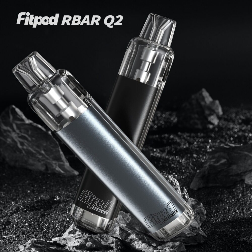 Fitpod RBAR Q2 可重複注油一次性|拋棄式小煙 Type-C充電便攜式