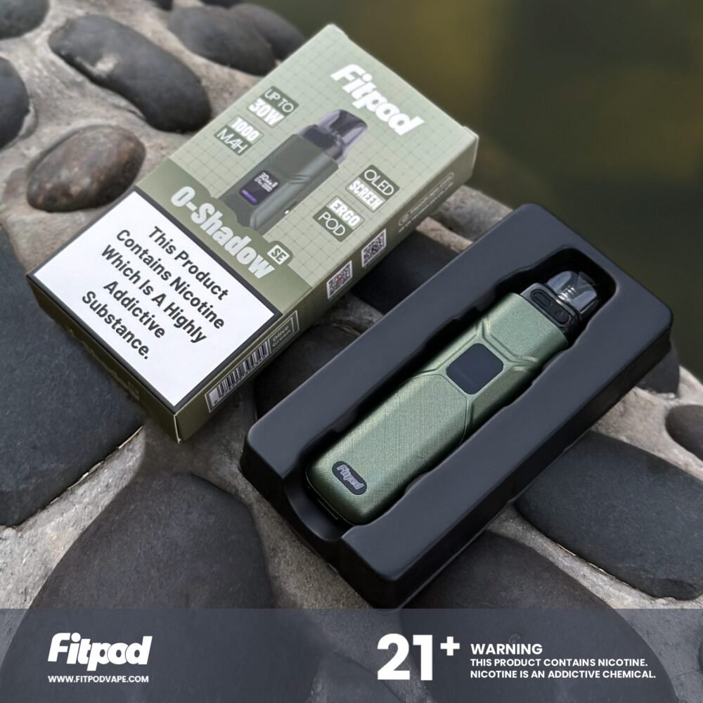 【小煙主機】FITPOD O-SHADOW SE套組｜自由調氣+LED顯示｜適用OXVA Xlim主機