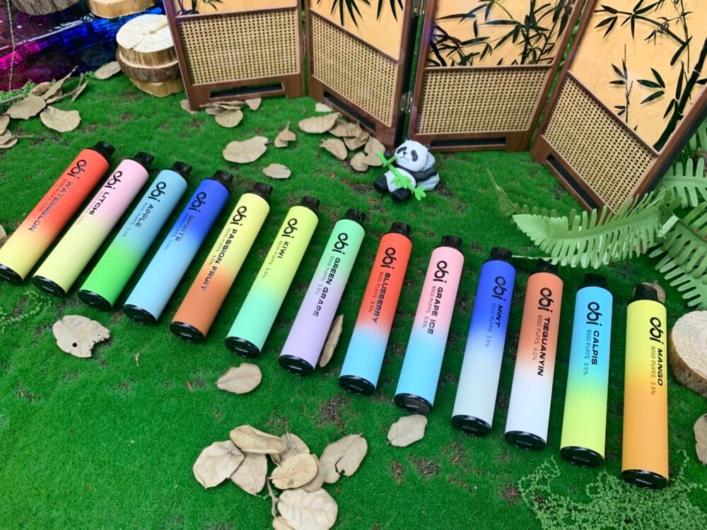 【OBI】 8000口一次性/拋棄式電子煙｜13ml大容量×27種爆款口味